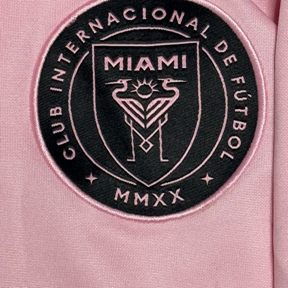 Adidas Pink Inter Miami FC 1/4 Zip Pullover - Picture 4 of 6